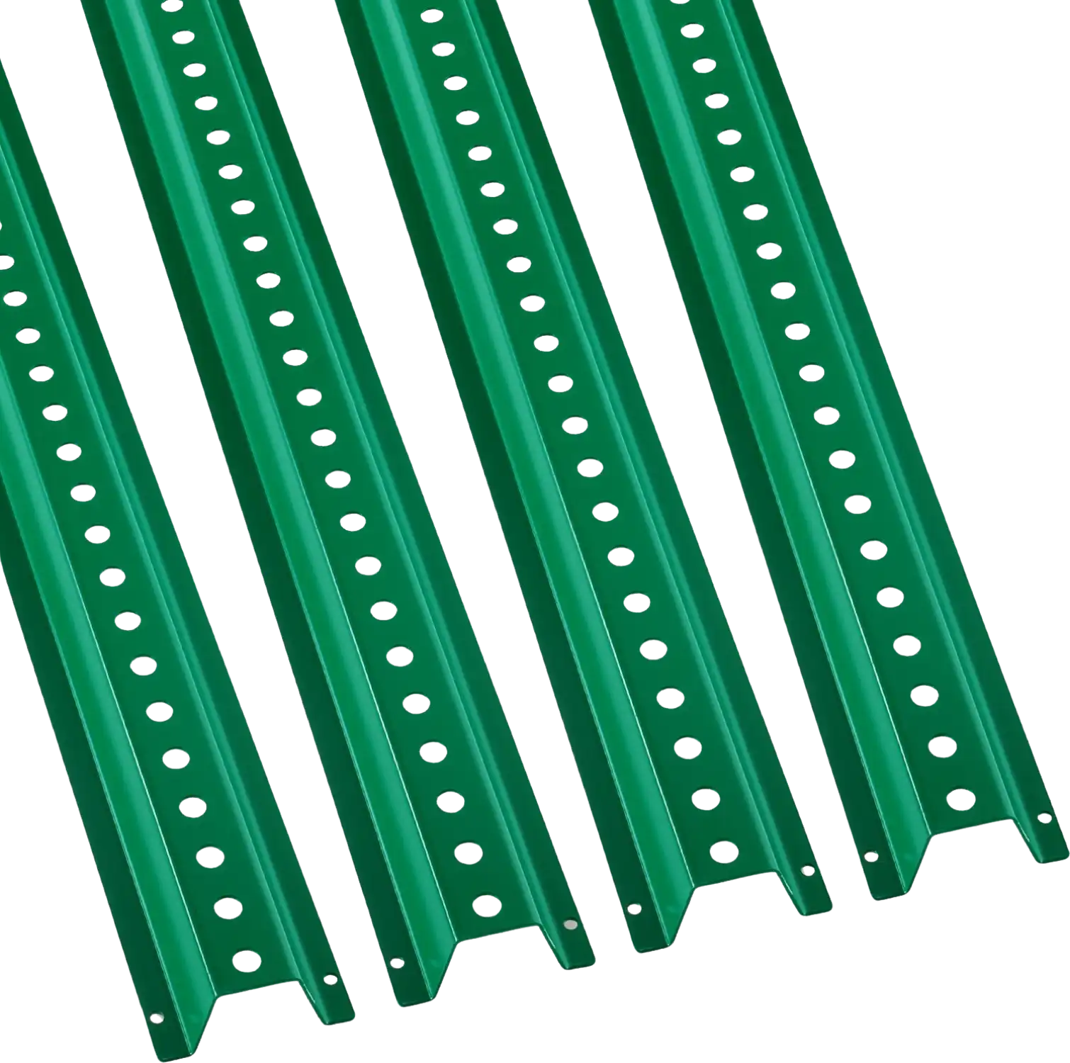 Vevor U-Channel Sign Post 8 Ft. Heavy-Duty Steel Green 4-Pack New