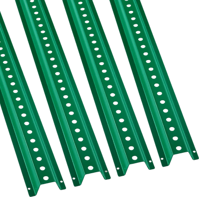 Vevor U-Channel Sign Post 8 Ft. Heavy-Duty Steel Green 4-Pack New
