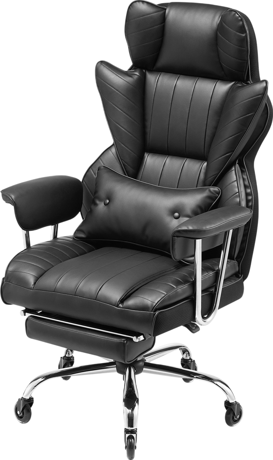 Vevor Executive Office Chair Reclining with Footrest 400 Lbs Capacity New