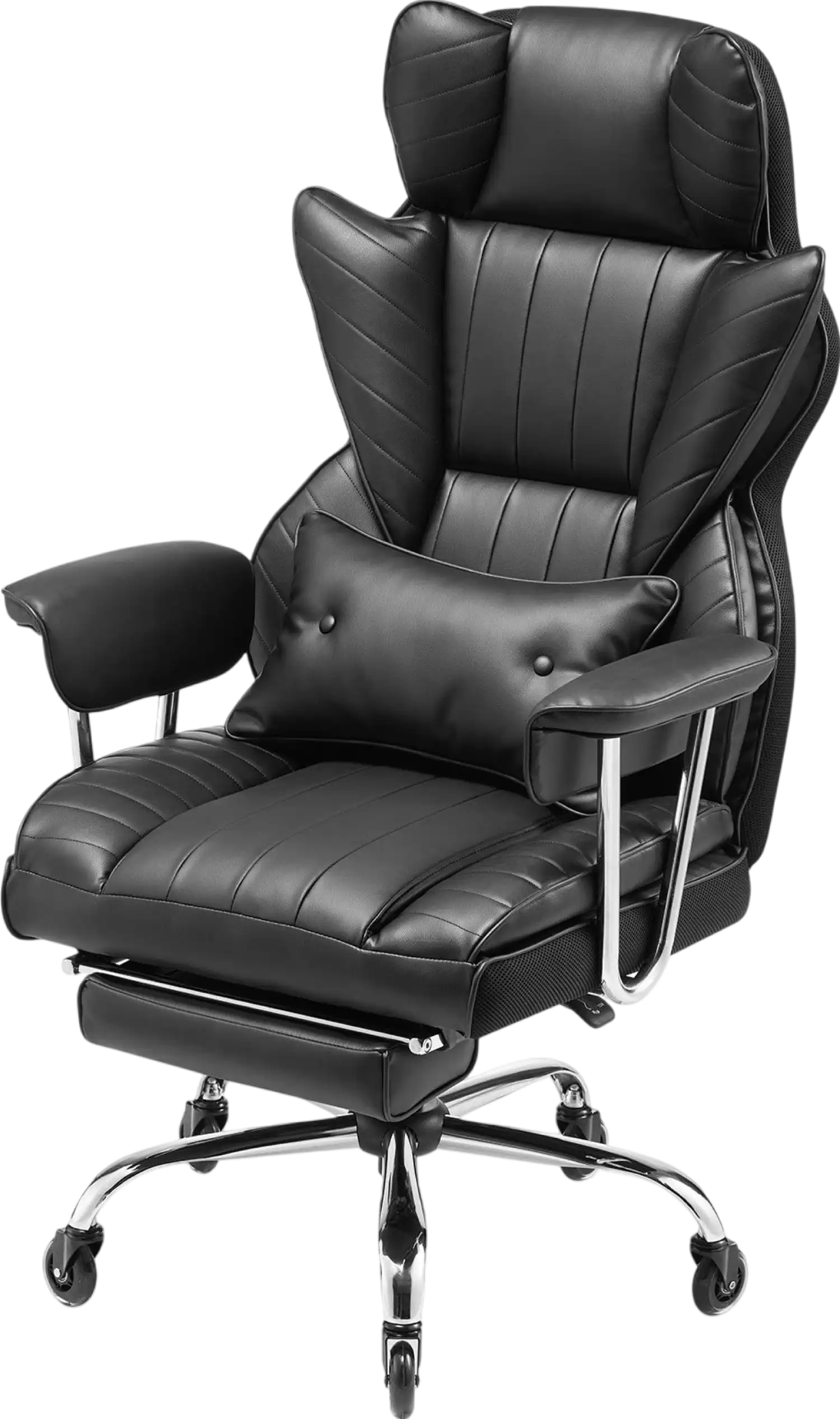 Vevor Executive Office Chair Reclining with Footrest 400 Lbs Capacity New
