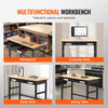 Vevor Work Bench on Wheels 48" Wood Top Table with Drawer 1500 Lbs New
