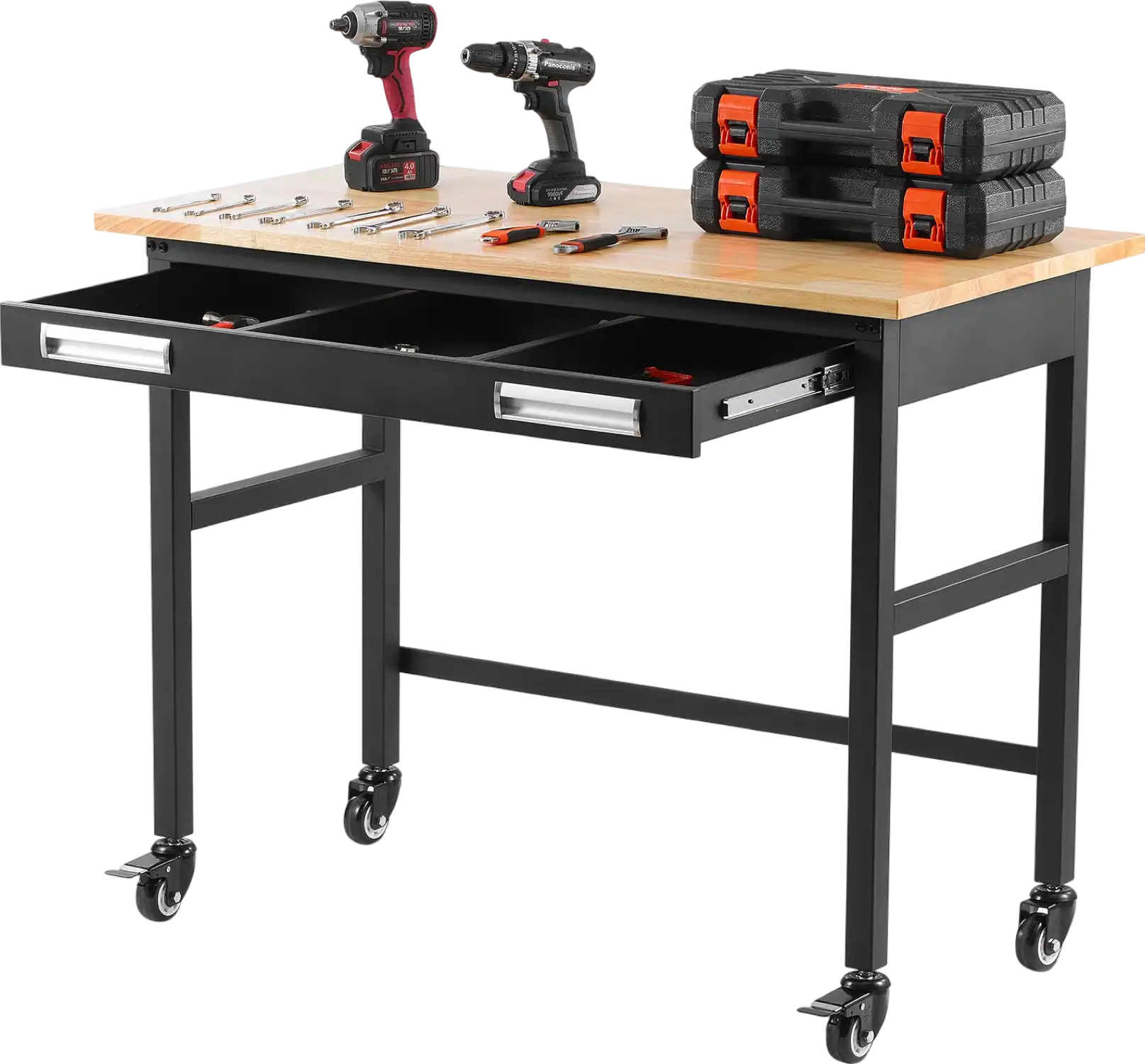 Vevor Work Bench on Wheels 48