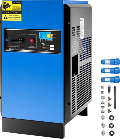 Vevor Compressed Air Dryer Refrigerated 125 CFM Automatic Drainage 110/120V New
