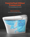 Vevor Smart Toilet Elongated Auto Freshening with Heated Seat New