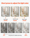 Vevor Lighted Medicine Cabinet 30 x 28 in. with Anti-Fog Mirror 3-Color Dimmable LED New