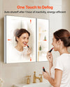 Vevor Lighted Medicine Cabinet 30 x 28 in. with Anti-Fog Mirror 3-Color Dimmable LED New
