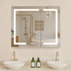 Vevor Lighted Medicine Cabinet 36 x 30 in with Mirror Display 3-Color Dimmable LED New