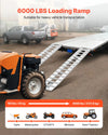 Vevor Loading Ramp Set 94" x 15" Aluminum with Anti-Slip Plates 6000 lbs Load New