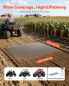 Vevor Drag Harrow 6.6 x 4 ft. Galvanized Steel Mesh with Towing Chain New