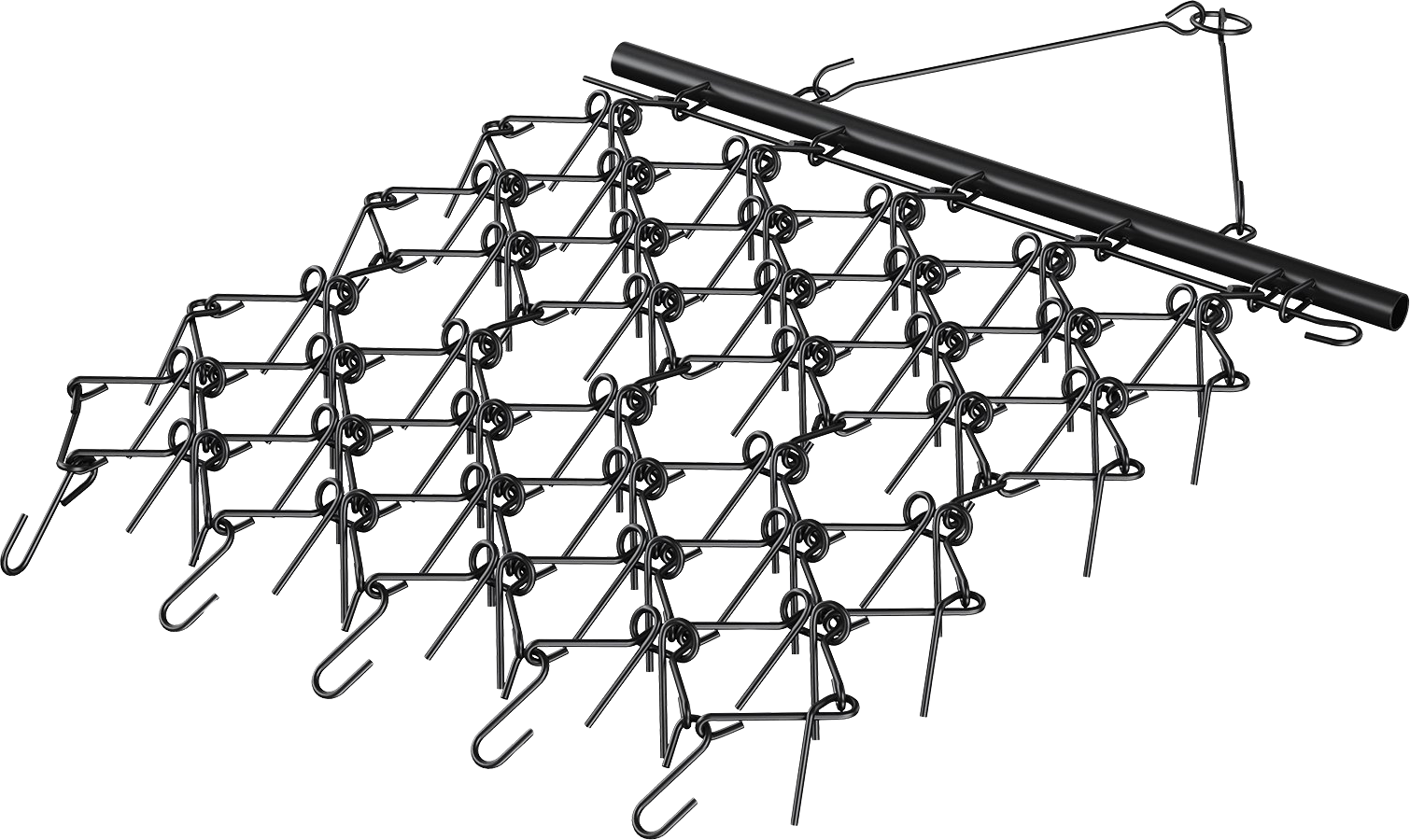 Vevor Drag Harrow 4' x 5.6' Heavy-Duty Chain Mat with 79 Teeth New