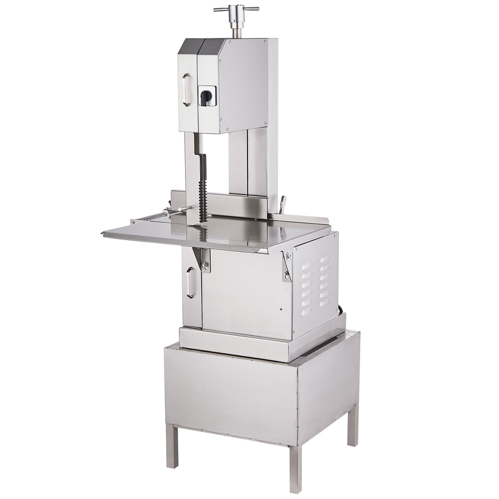 Vevor Commercial Electric Meat Bandsaw 2200W Stainless Steel 0.16"-8.7" Cut Thickness New