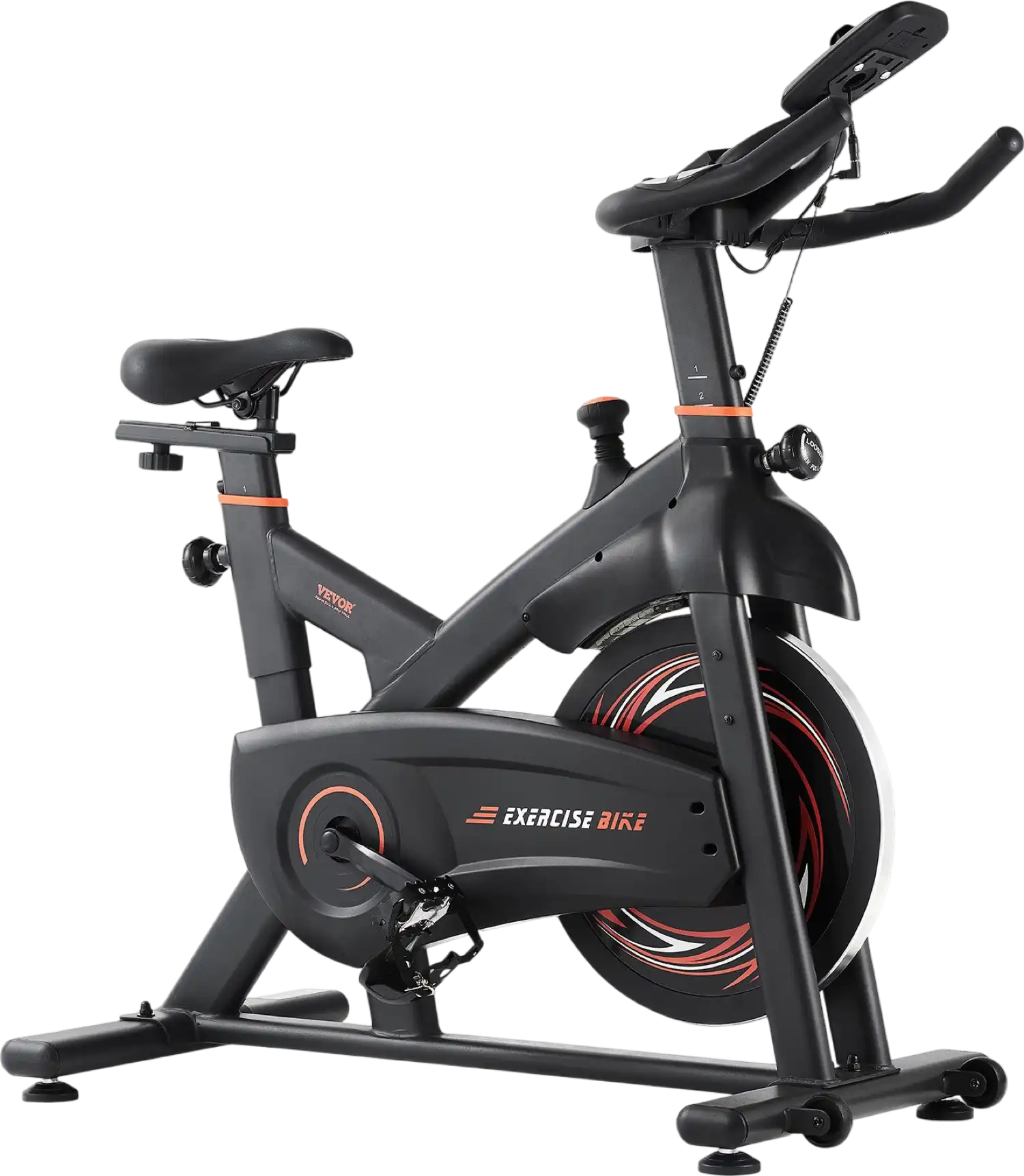 Vevor Exercise Bike Magnetic Resistance 40 Lbs Flywheel Stationary Indoor Cycling New