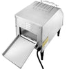 Vevor Commercial Conveyor Toaster 150 Slices per Hour Stainless Steel 1300W New