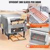 Vevor Commercial Conveyor Toaster 300 Slices per Hour Stainless Steel New