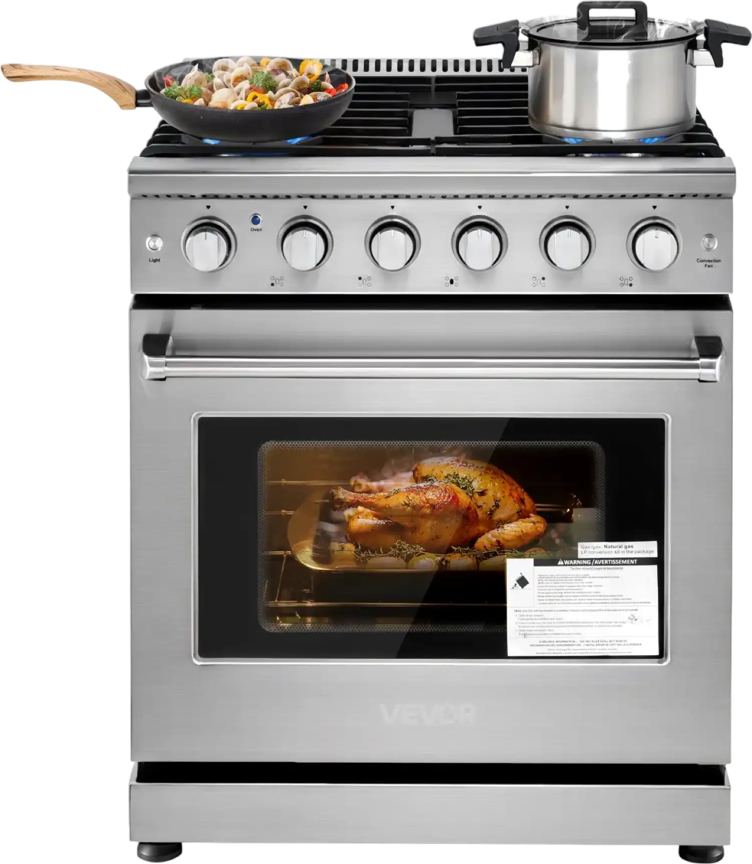 Vevor Gas Range Oven 30