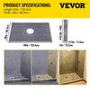 Vevor Shower Curb Install Kit Center Drain 38" x 60" with Installation Tools New