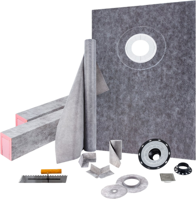 Vevor Shower Curb Install Kit Offset Drain 38