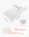 Vevor Shower Pan 60 x 32 in. Single Threshold Acrylic Slip-Resistant with Right Drain Kit New