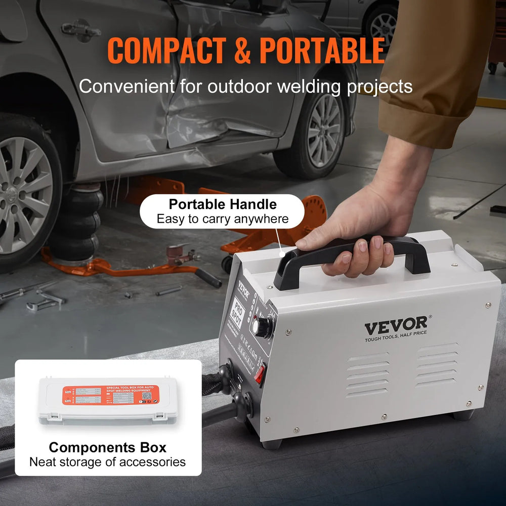 Vevor Spot Welder Dent Repair Kit 7 Modes Auto/Manual 1800W New