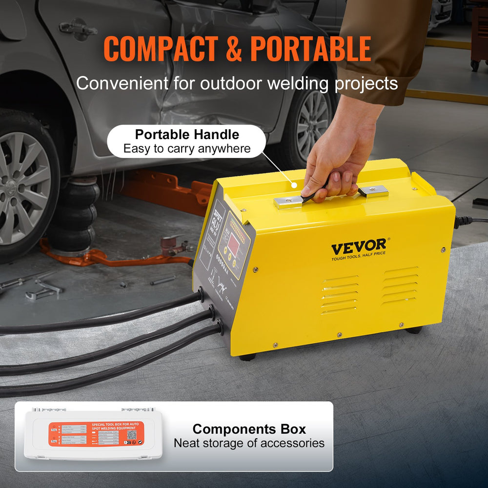 Vevor Spot Stud Welder Dent Puller 300W for Aluminum Panel Repair New