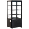 Vevor Refrigerated Display Case 3-Tier with LED Lighting 3 Cu.Ft./85L Capacity New