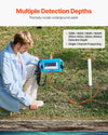 Vevor Underground Water Detectors 1640 ft Depth Locator with 7" Touchscreen Auto Mapping New