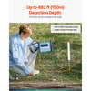 Vevor Underground Water Detectors 492 ft Depth Locator with 7" Touchscreen Auto Mapping New