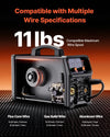 Vevor Pro MIG Welder 200A 5-in-1 Pulse/Gas/Flux Core/Stick/Lift TIG 110V/220V New