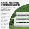 Vevor Wooden Porch Swing 5.5 Ft Patio Bench 880 Lbs Capacity New