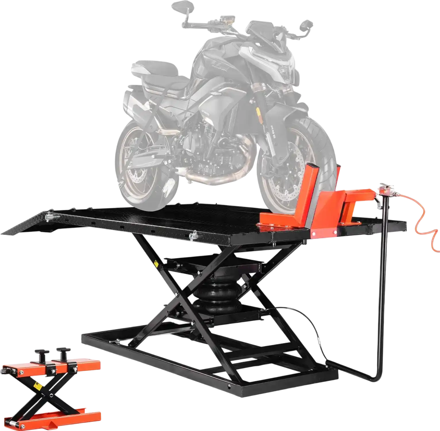 Vevor Motorcycle Lift Table Repair Stand 1500 lbs Capacity 8.6