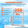 Vevor Dock Ladder 5 Steps 66.9-78.9 in. Retractable Aluminum Alloy 350 lb. Capacity New