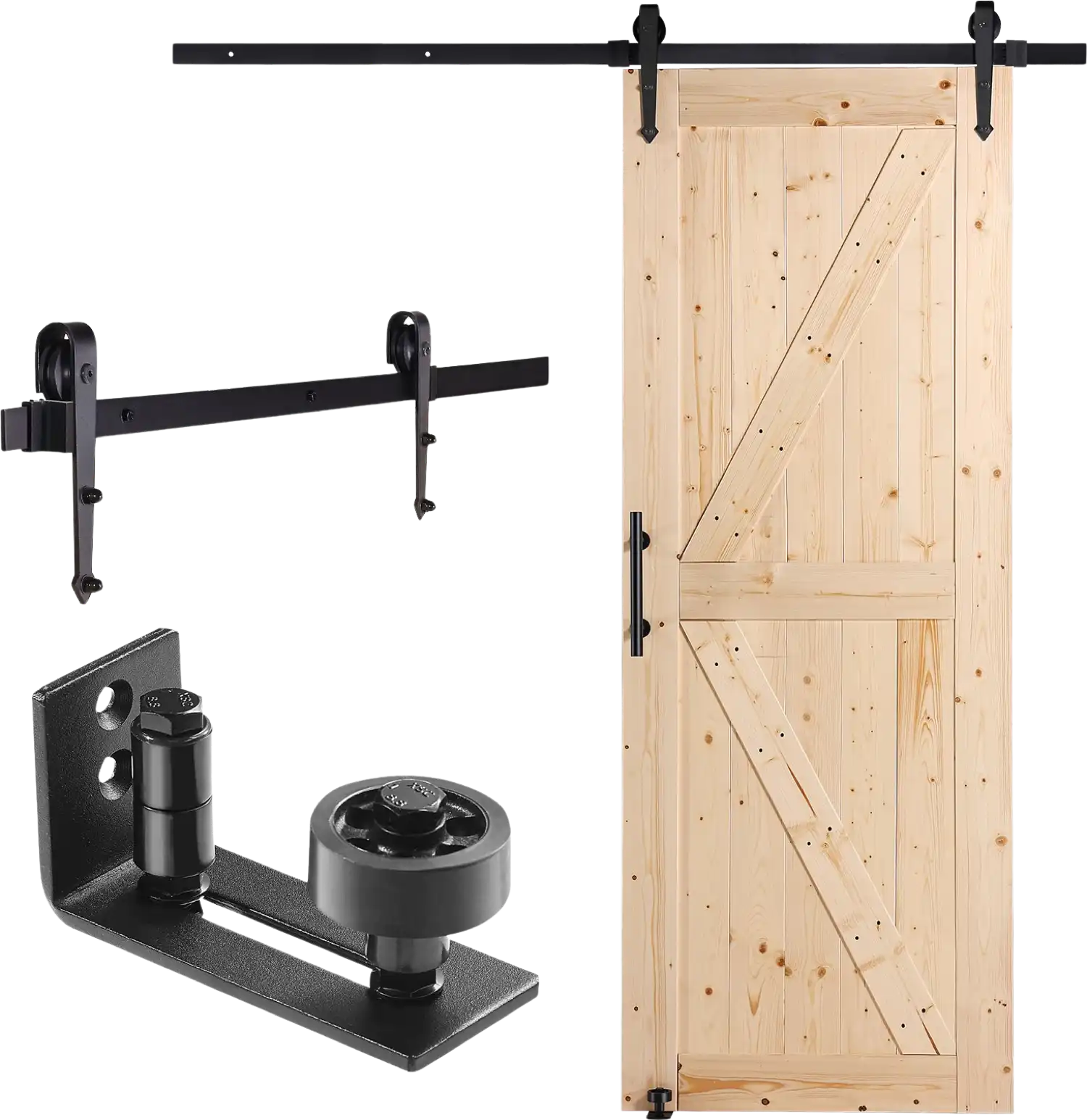 Vevor Barn Door and Hardware Kit 30