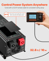 Vevor Pure Sine Wave Inverter Charger DC 12V to AC 120V 2000W New