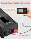 Vevor Pure Sine Wave Inverter Charger 4000W DC 24V to AC 120V New