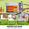 Vevor Propane Grill 1500°F Infrared Broiler with 6-Tier Rack Stainless Steel New