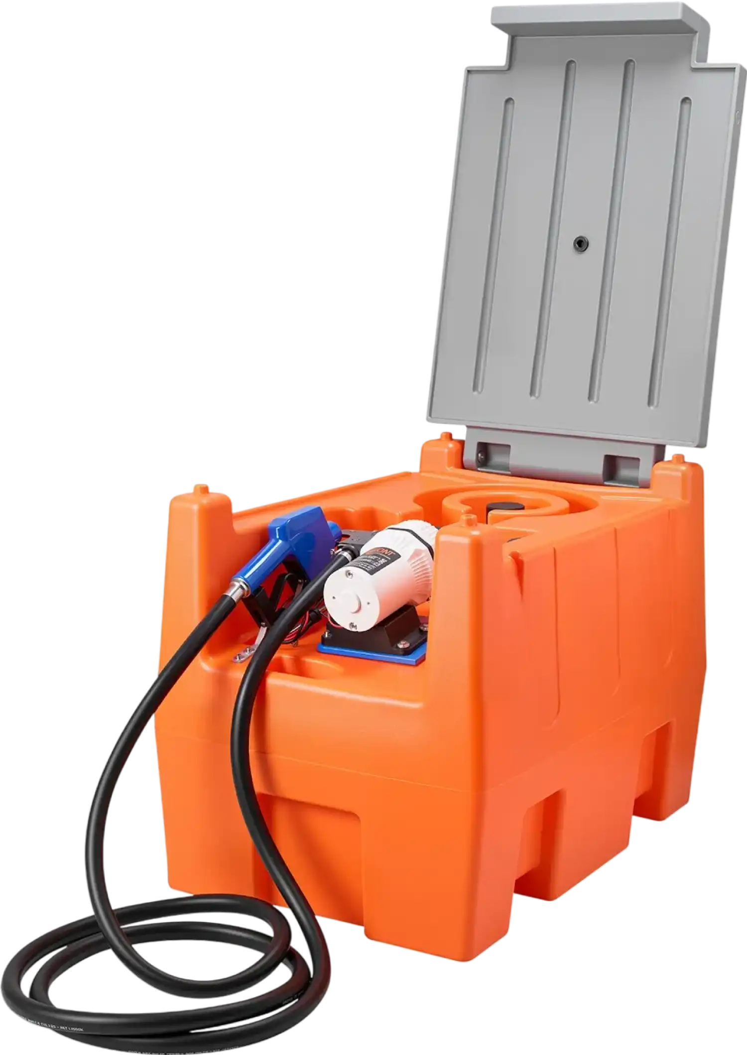 Vevor Transfer Pump Kit 8.5 GPM Self Priming with 58 Gal. DEF Drum 12V New