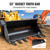 Vevor Bucket Tooth Bar 53" Heavy Duty for Sub-Compact Tractor 4560 Lbs Capacity New