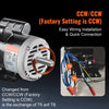 Vevor Air Compressor Motor CW/CCW Rotation 5 HP 230V 25A 3450 RPM New