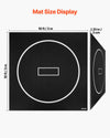 Vevor Roll-Up Training Mat 10 x 10 ft. for Wrestling Martial Arts Home Gym New