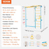 Vevor Kids Wall Gym 7-in-1 Steel Indoor Playground for Climbing New
