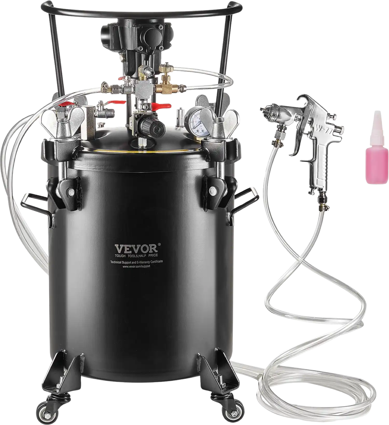 Vevor Spray Paint Pressure Pot Tank 7.5 Gal. Fully Automatic Stirring 70 PSI New