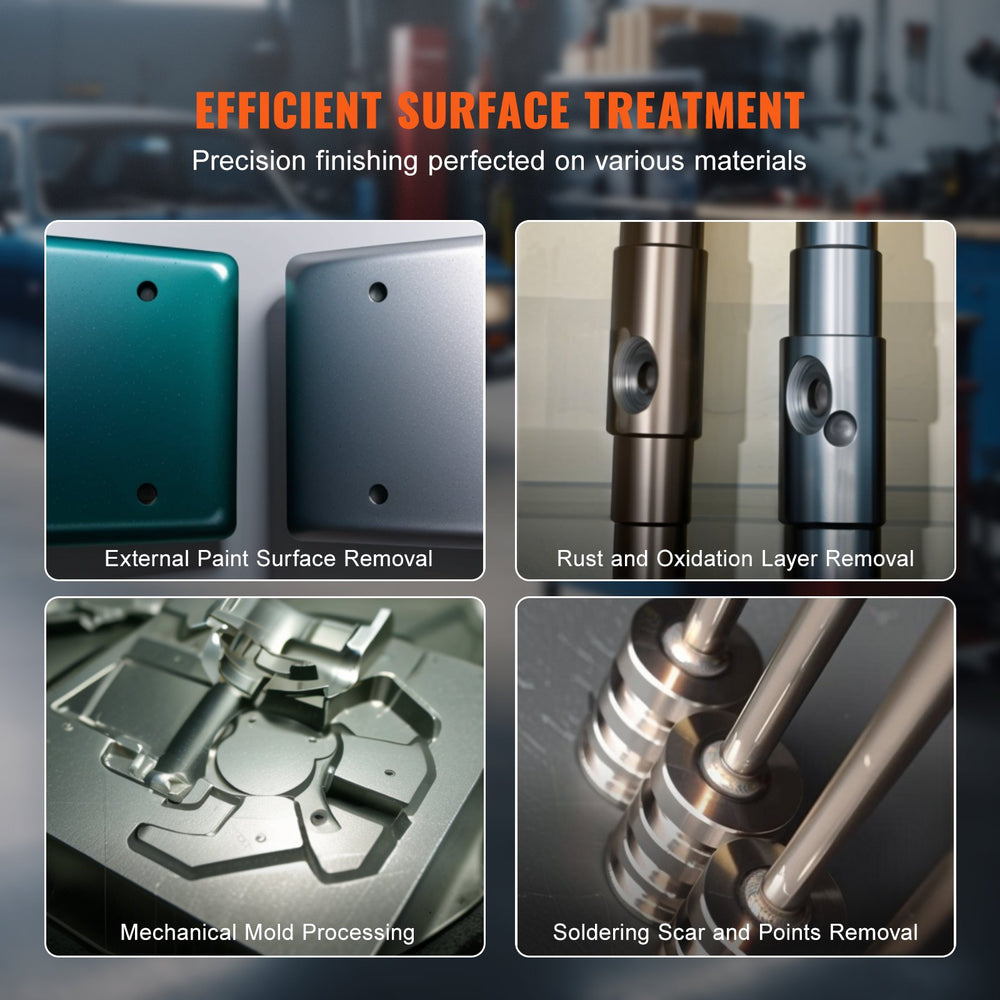 Vevor Sandblasting Cabinet with Blasting Gun & 4 Ceramic Nozzles 40 Gallon 40-120 PSI New