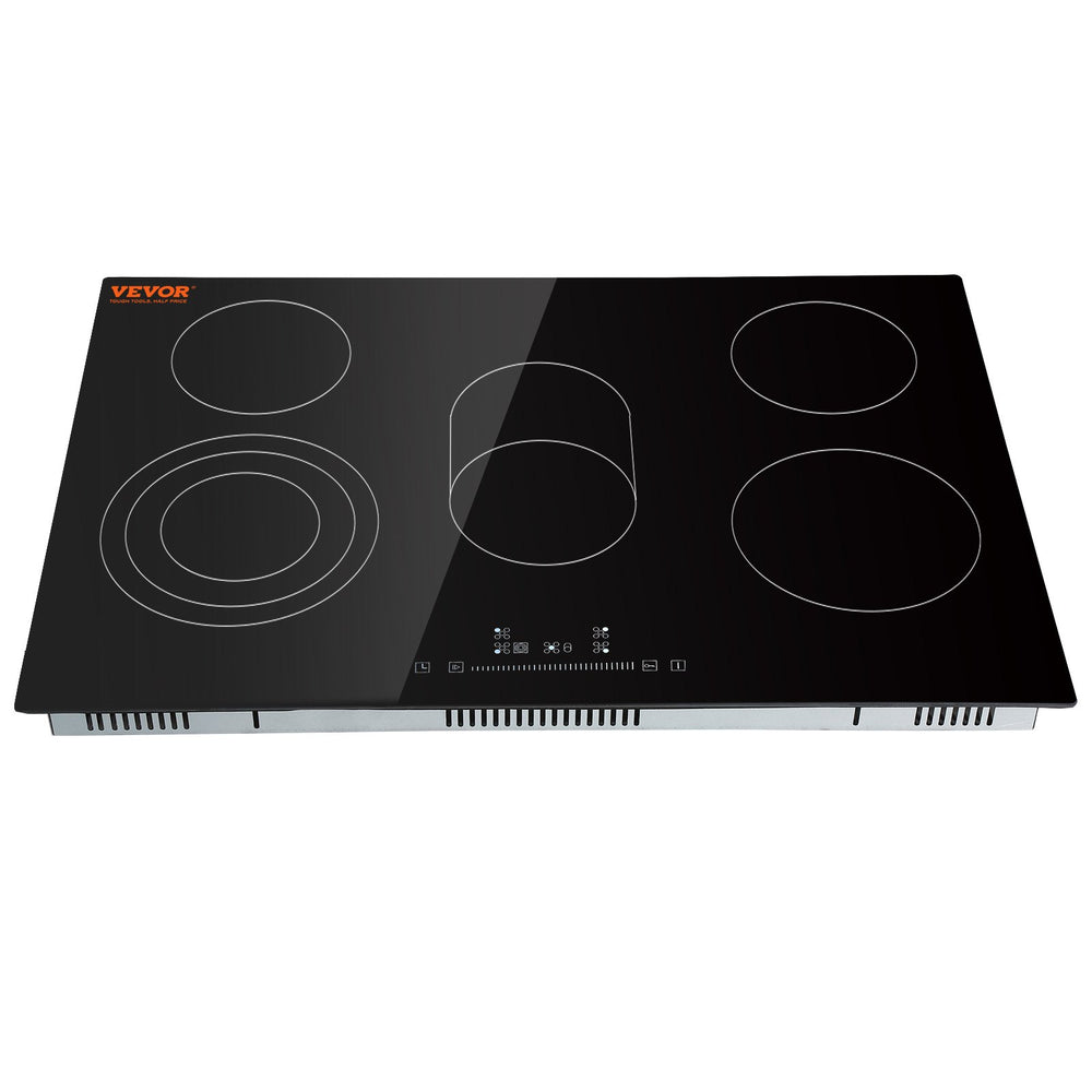 Vevor Built-In Electric Stove Top 30.3" x 20.5" 5-Burner 240V Sensor Touch Glass Cooktop 9 Power Levels New