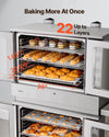 Vevor Commercial Convection Oven Double Deck 14 Cu. Ft Natural Gas New
