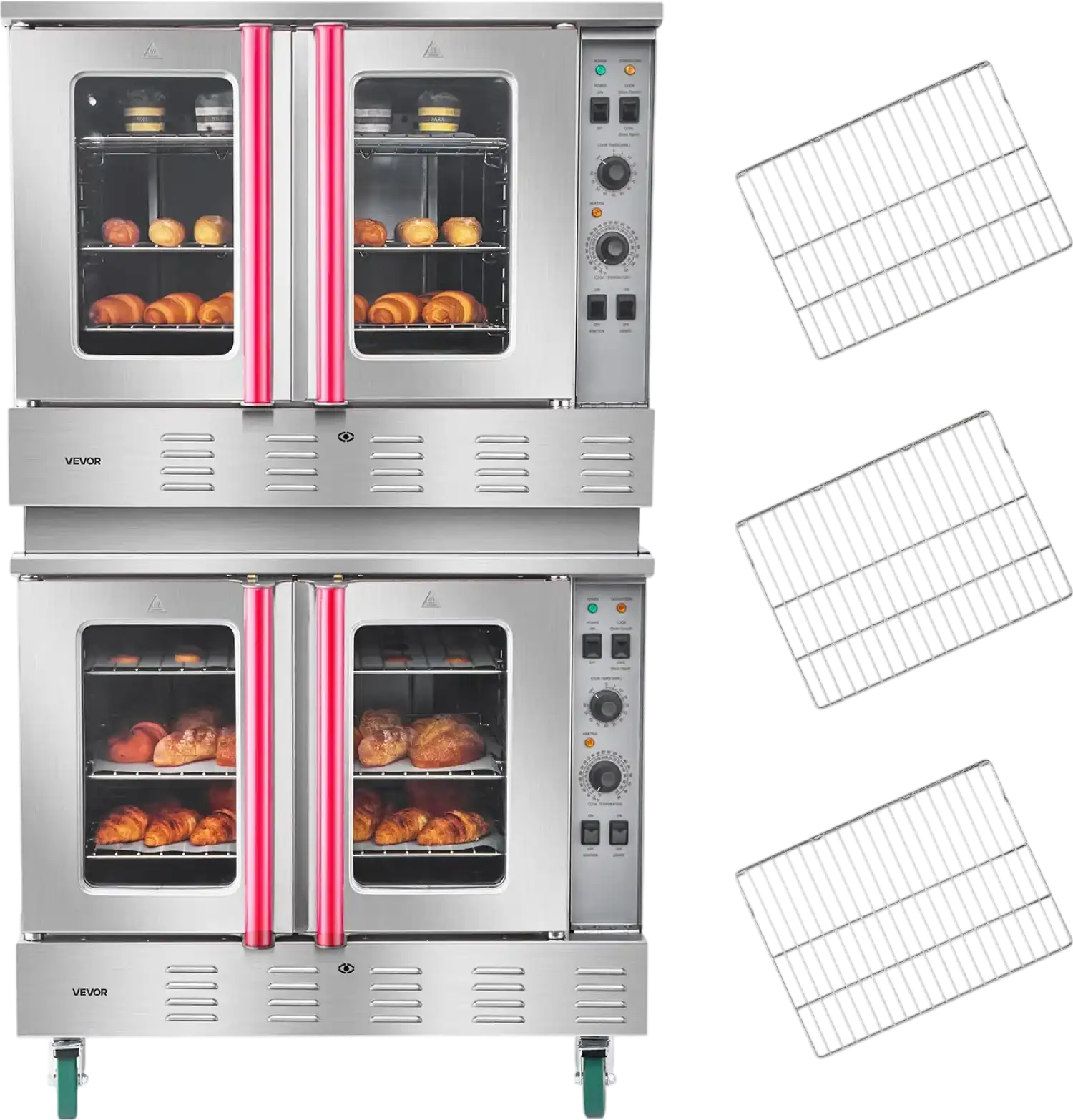 Vevor Commercial Convection Oven Double Deck 14 Cu. Ft Natural Gas New
