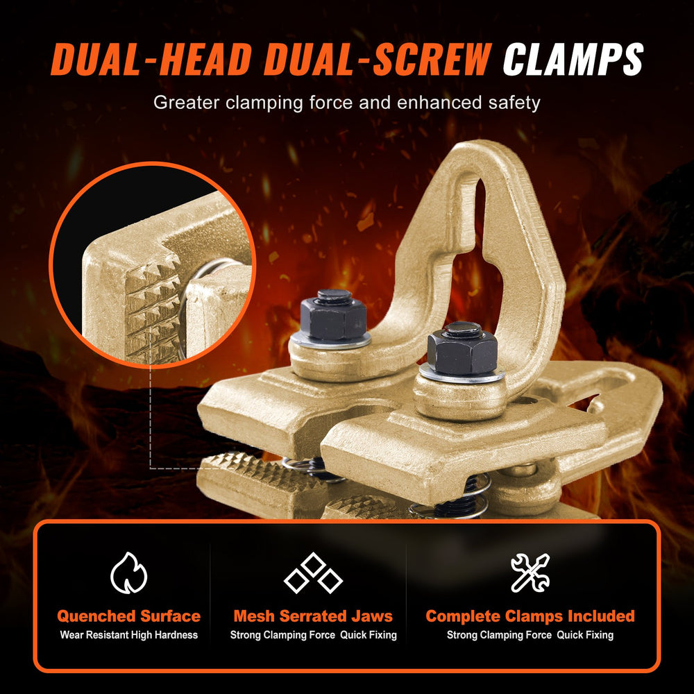 Vevor Auto Body Frame Puller Straightener with Tool Cart Clamp Set New