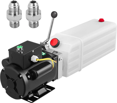 Vevor Hydraulic Pump Single Acting Power Unit for Car Lifts 2.2KW 3HP 2750 PSI New