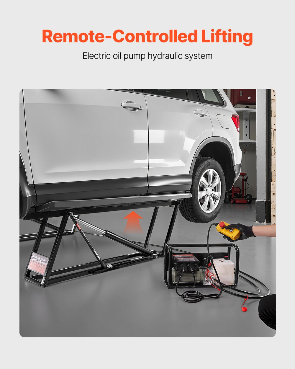 Vevor Car Lift 5000 LBS Adjustable with Remote Control New