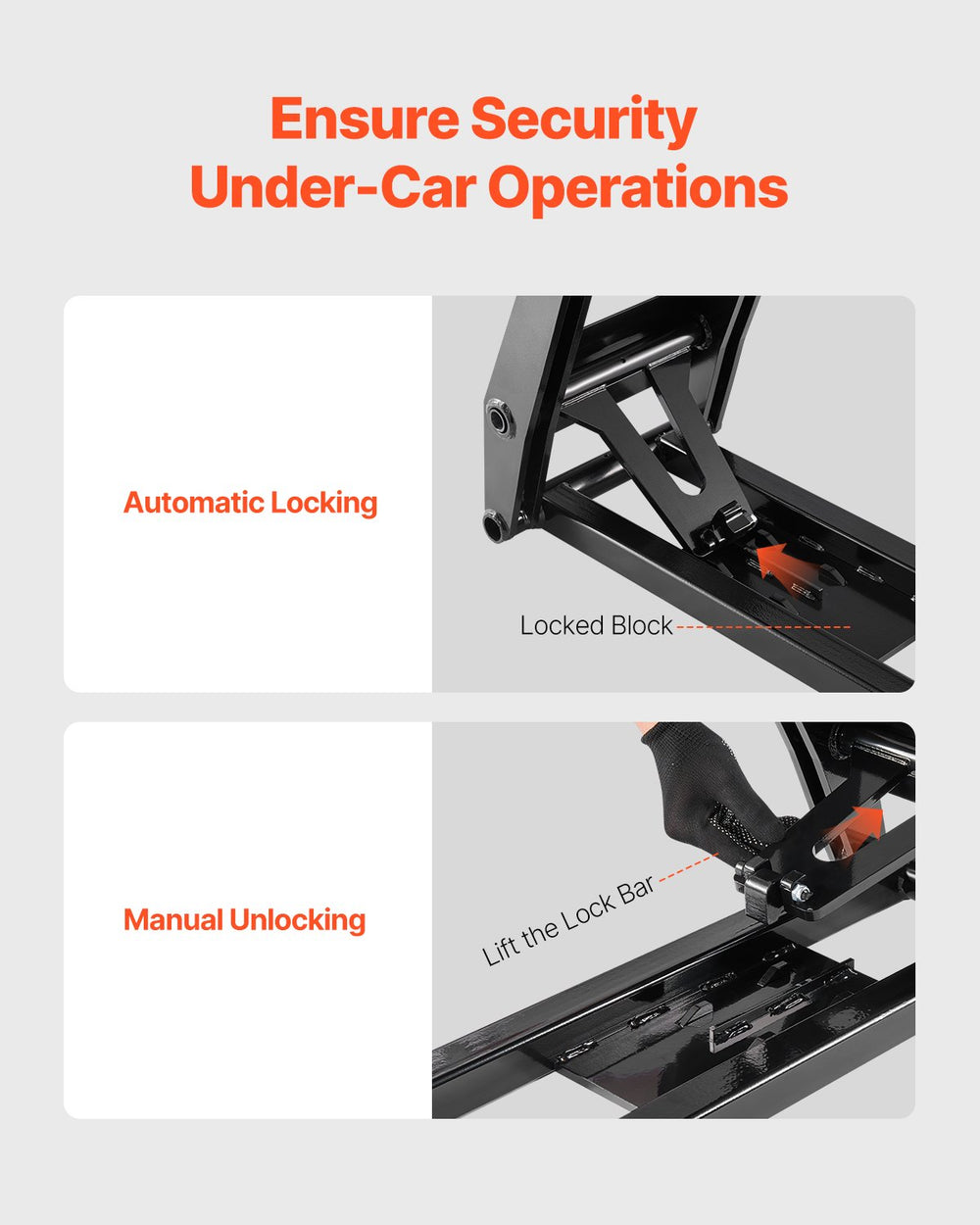 Vevor Car Lift 7000 LBS Adjustable with Remote Control 750W New