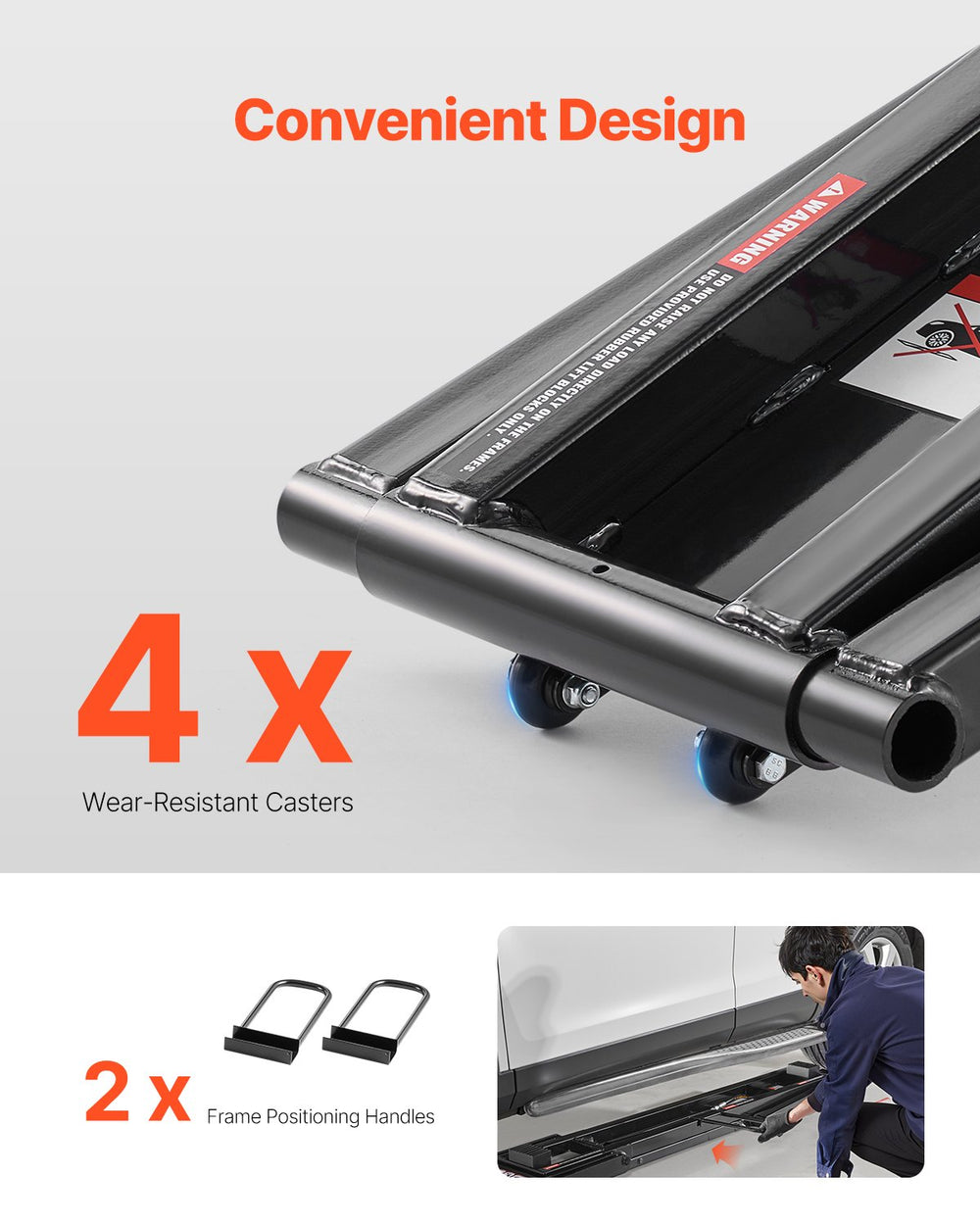 Vevor Car Lift 7000 LBS Adjustable with Remote Control 750W New